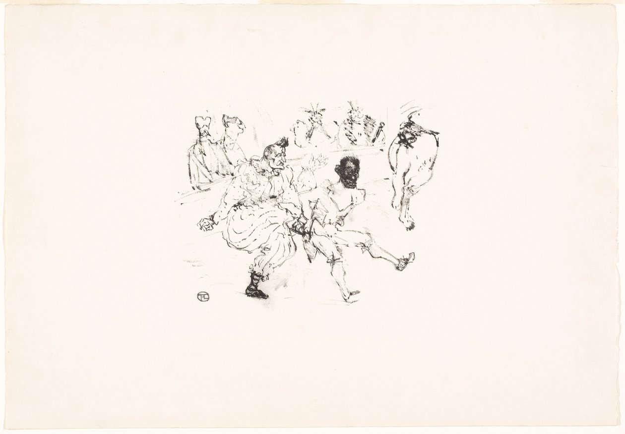 Footit og sjokolade av Henri de Toulouse-Lautrec