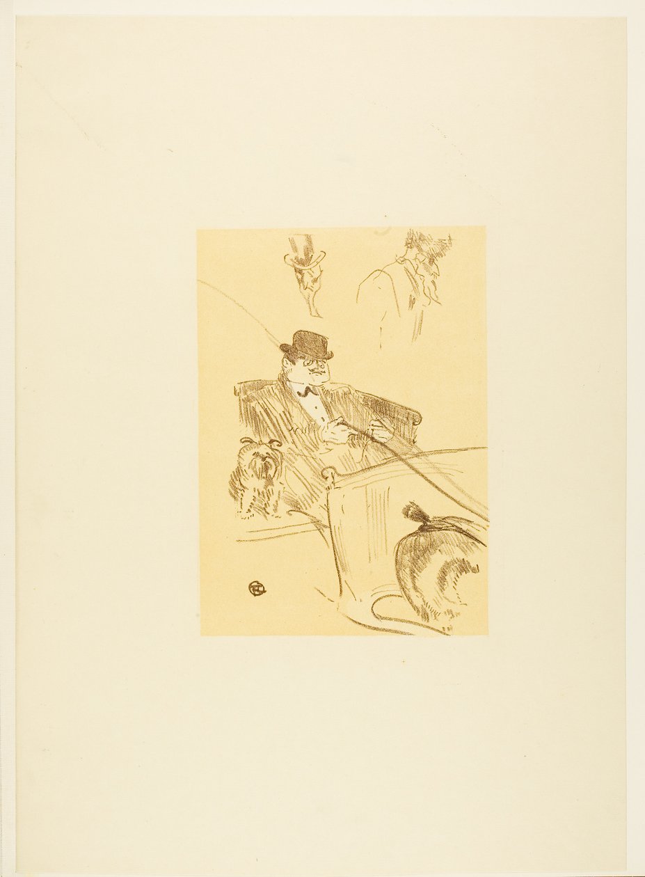 God morgen Mr. Robin av Henri de Toulouse-Lautrec
