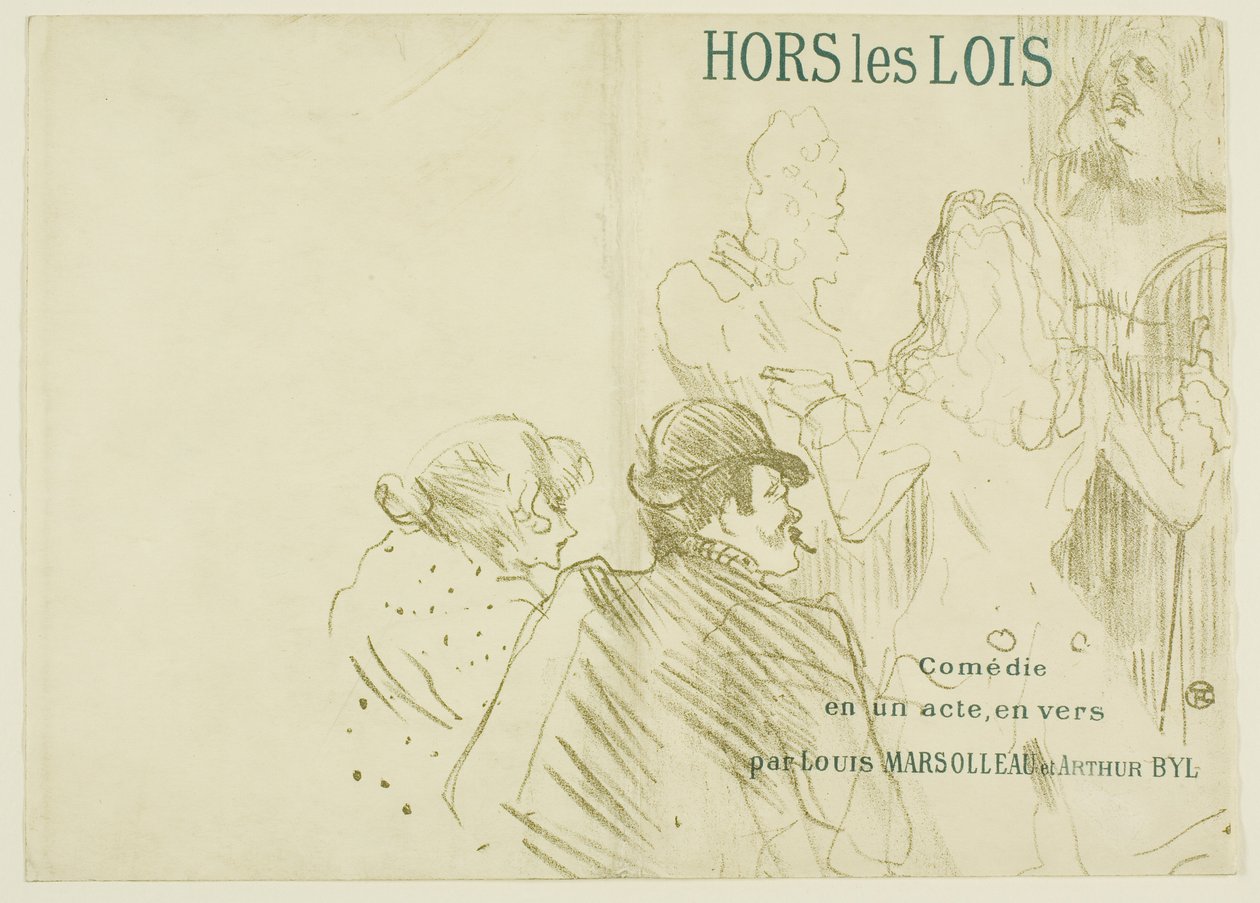 Homage til Moliere av Henri de Toulouse-Lautrec