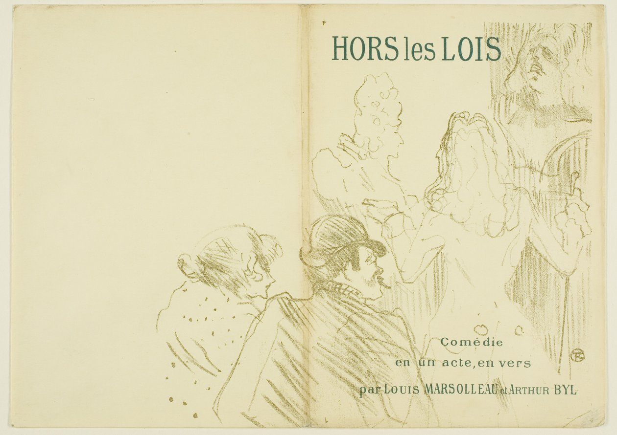 Hyllest til Molière av Henri de Toulouse-Lautrec