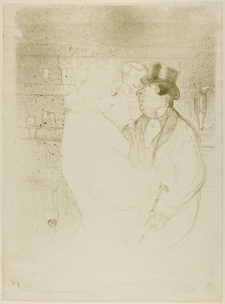 Ida Heath i baren av Henri de Toulouse-Lautrec