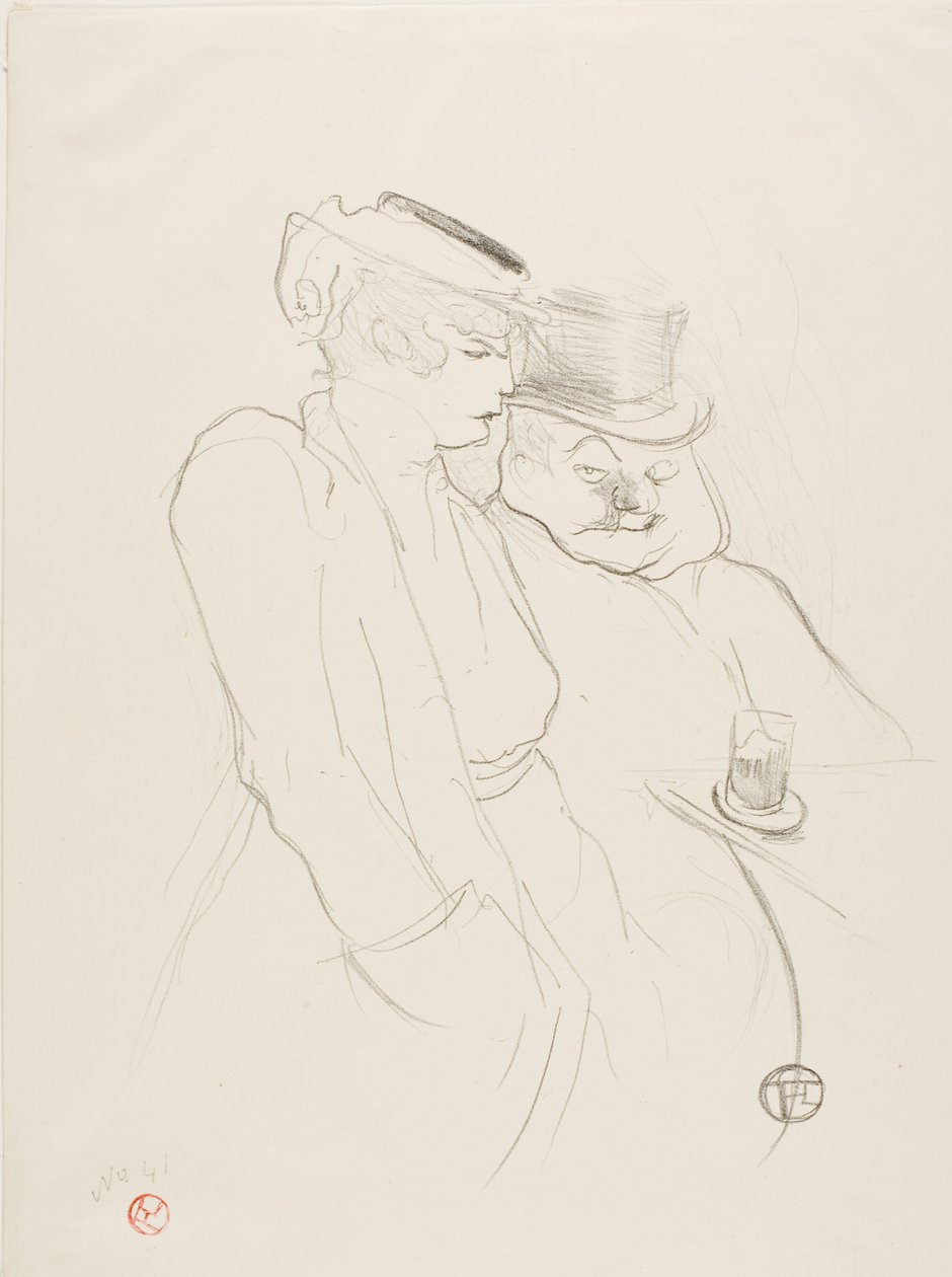 I førtiårene av Henri de Toulouse-Lautrec