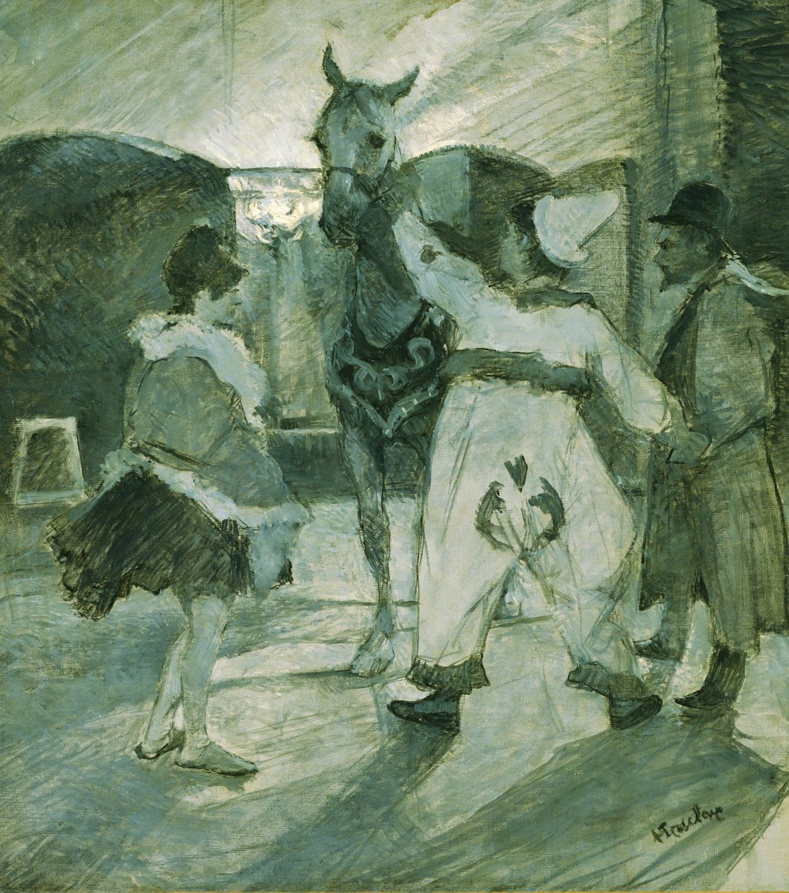 I vingene på sirkuset av Henri de Toulouse-Lautrec