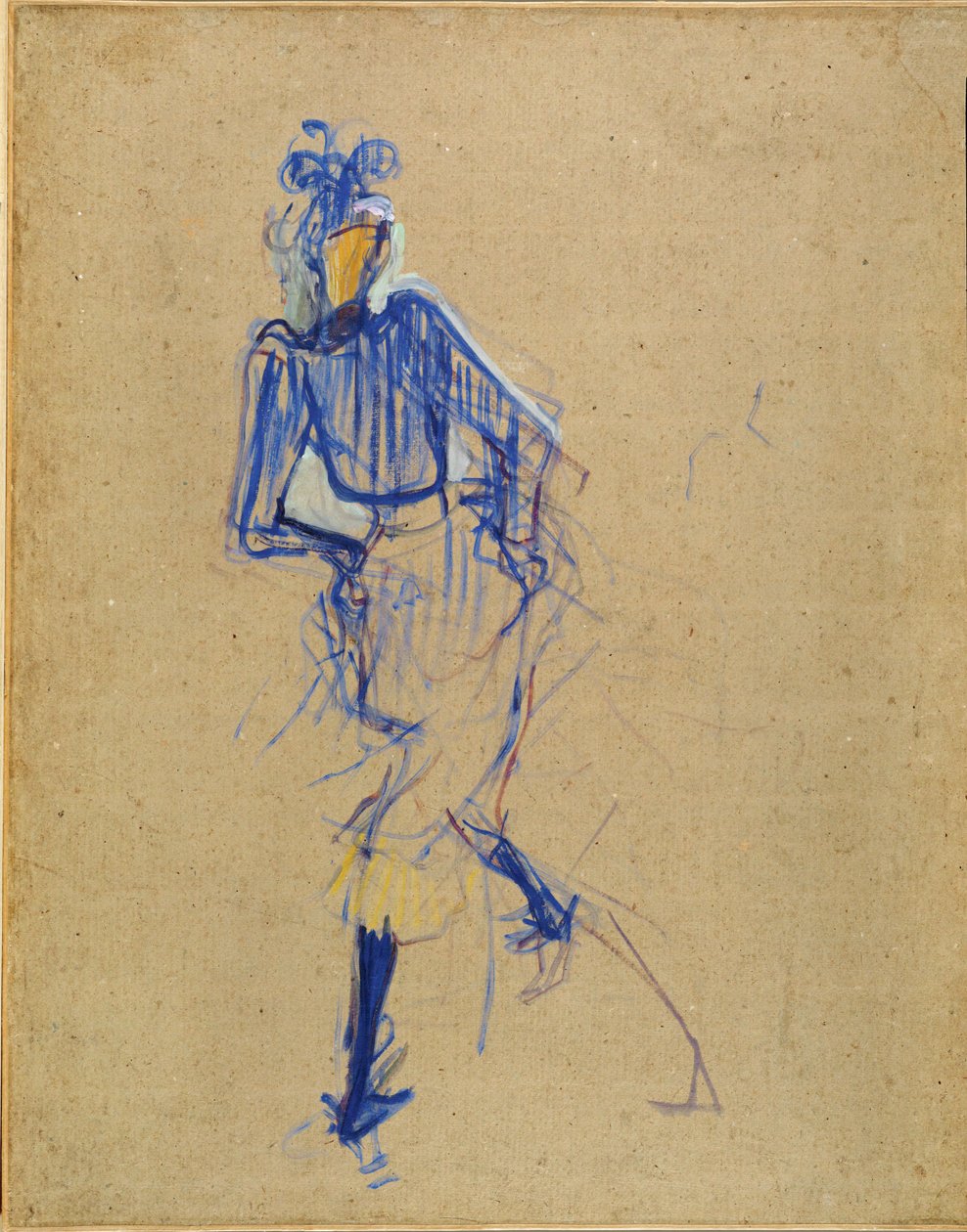 Jane Avril danser av Henri de Toulouse-Lautrec