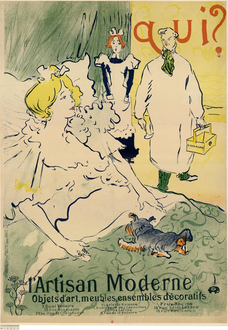 Der moderne Handwerker av Henri de Toulouse-Lautrec