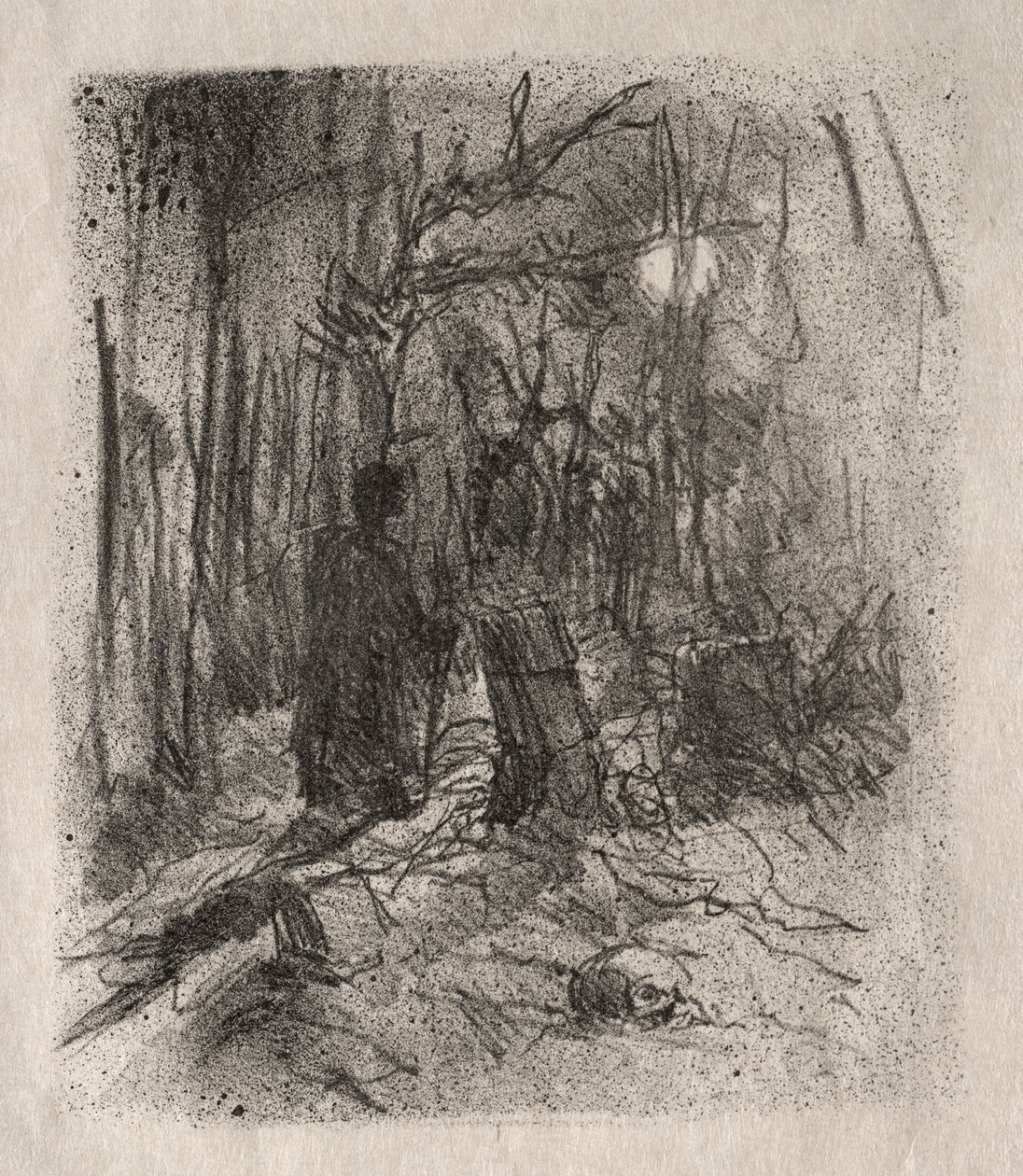Busk kirkegård av Henri de Toulouse-Lautrec