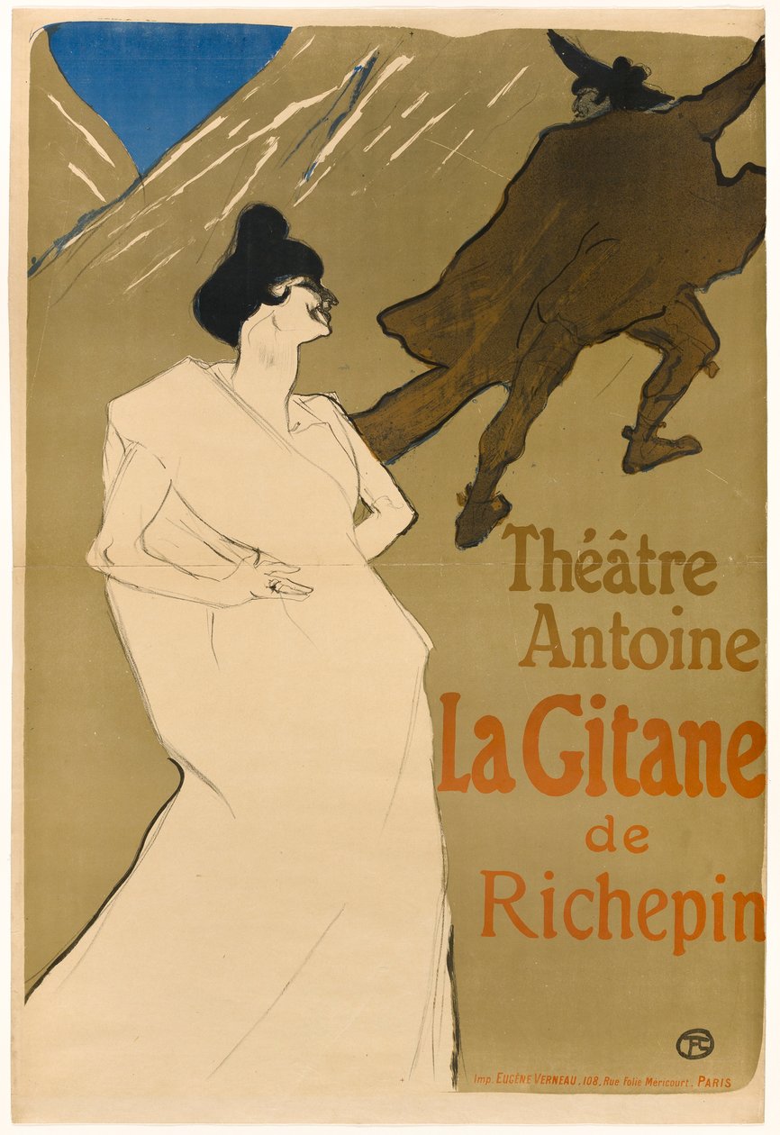 sigøyner av Henri de Toulouse-Lautrec