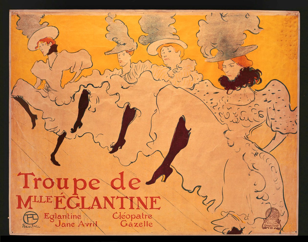 Frøken Eglantines tropp av Henri de Toulouse-Lautrec