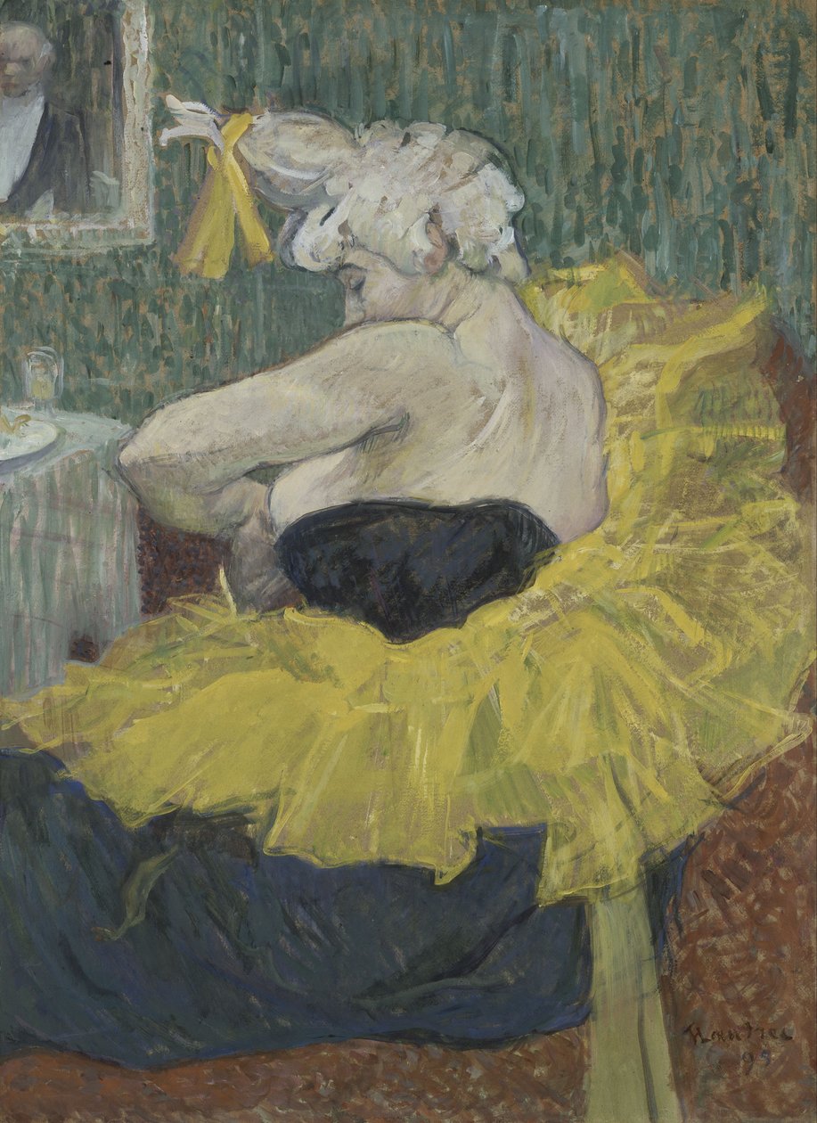 Klovnen Cha-U-Kao av Henri de Toulouse-Lautrec