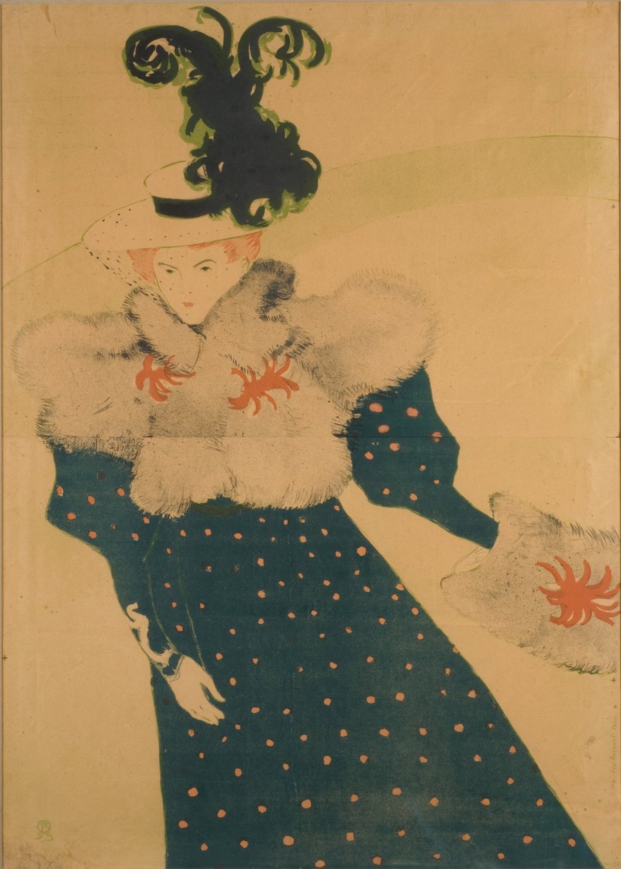 La Revue blanche av Henri de Toulouse-Lautrec
