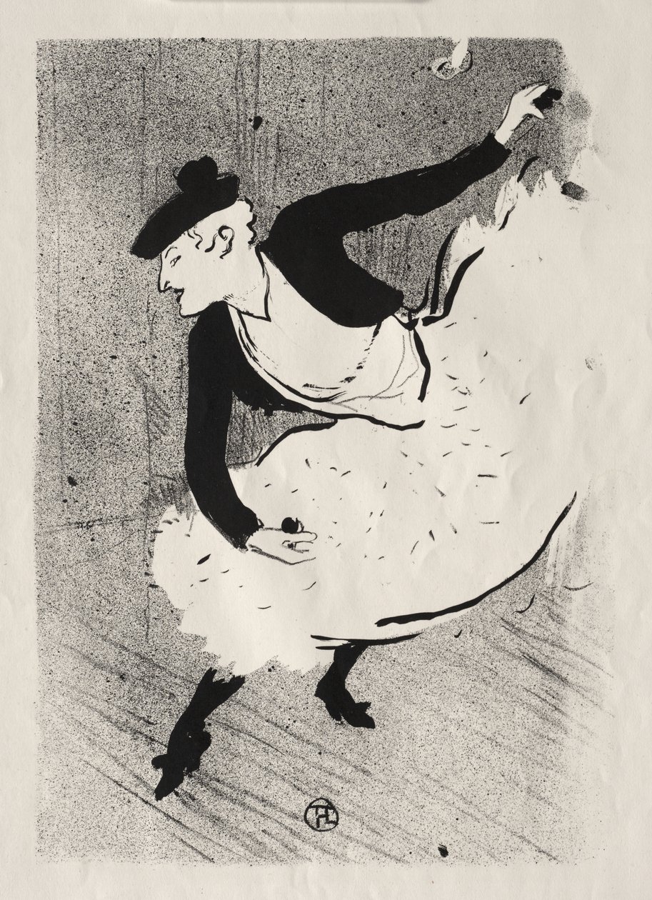 Café-konserten: Edmée Lescot av Henri de Toulouse-Lautrec
