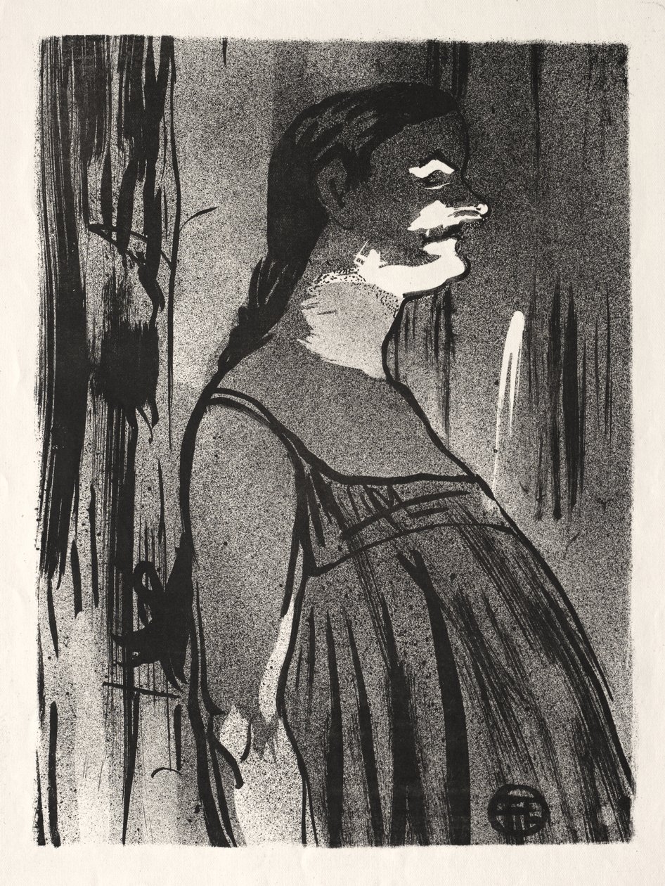 Café-konserten: Fru Abdala av Henri de Toulouse-Lautrec