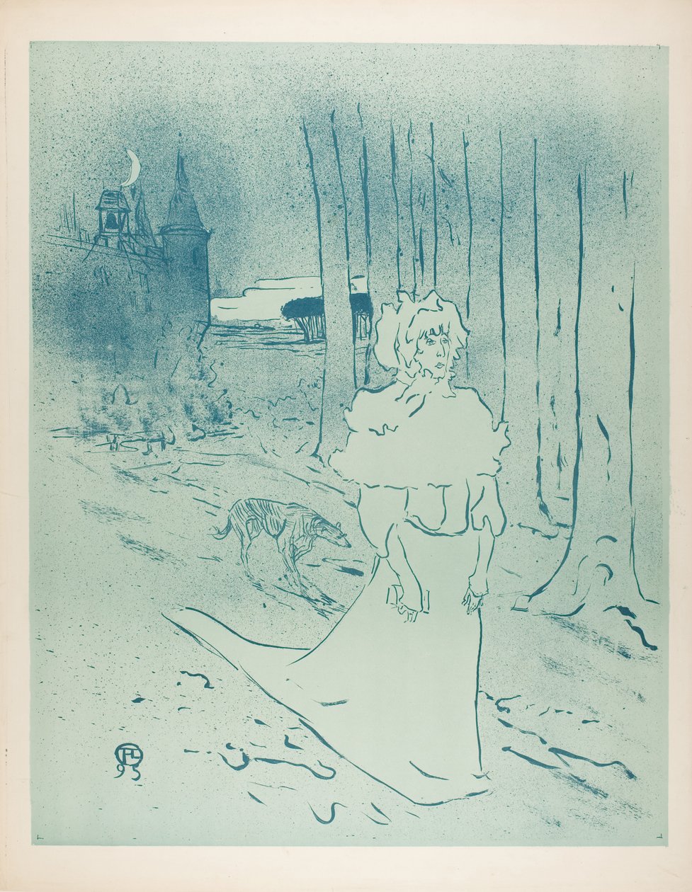 Tocsin av Henri de Toulouse-Lautrec