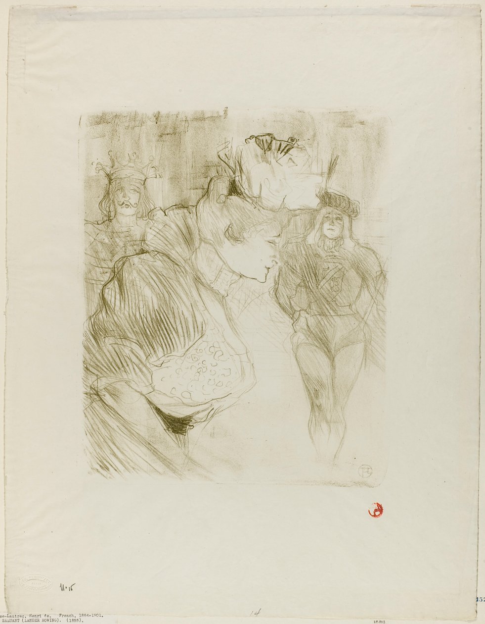 Långiver tar en bue av Henri de Toulouse-Lautrec