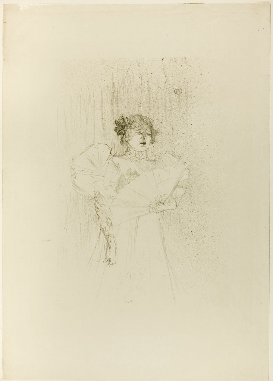 Luce Myres, sett forfra av Henri de Toulouse-Lautrec