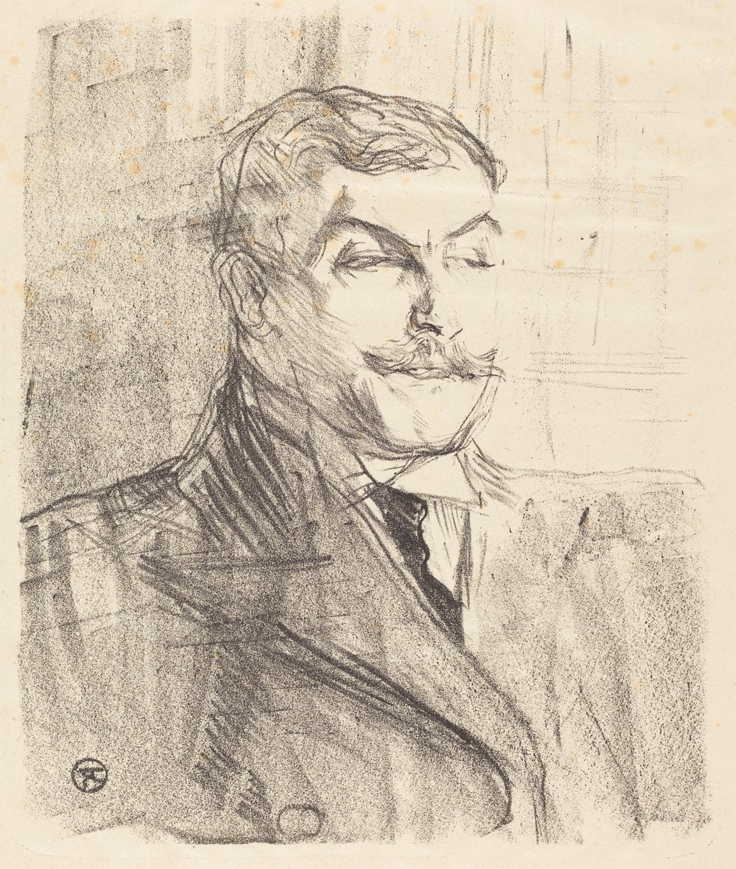Lucien Guitry av Henri de Toulouse-Lautrec