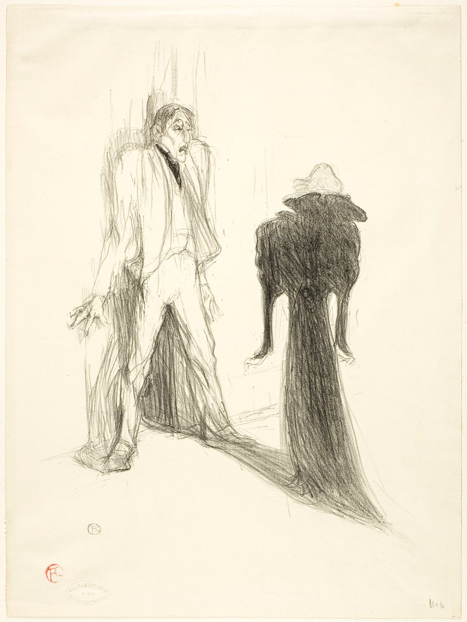 Lugné-Poé, i bilde av Henri de Toulouse-Lautrec