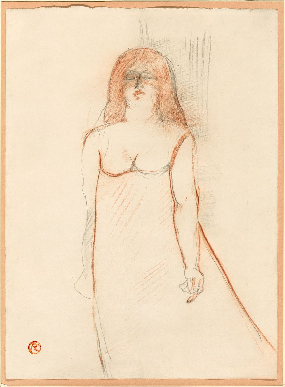 Frøken Cocyte av Henri de Toulouse-Lautrec