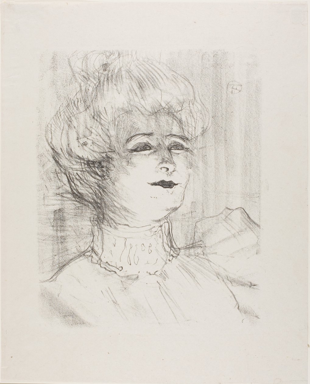 Marie-Louise Marsy, fra tretten litografier av Henri de Toulouse-Lautrec
