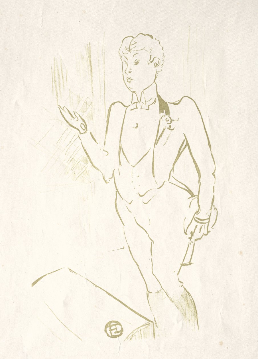 Mary Hamilton av Henri de Toulouse-Lautrec