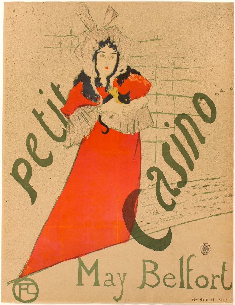 May Belfort av Henri de Toulouse-Lautrec