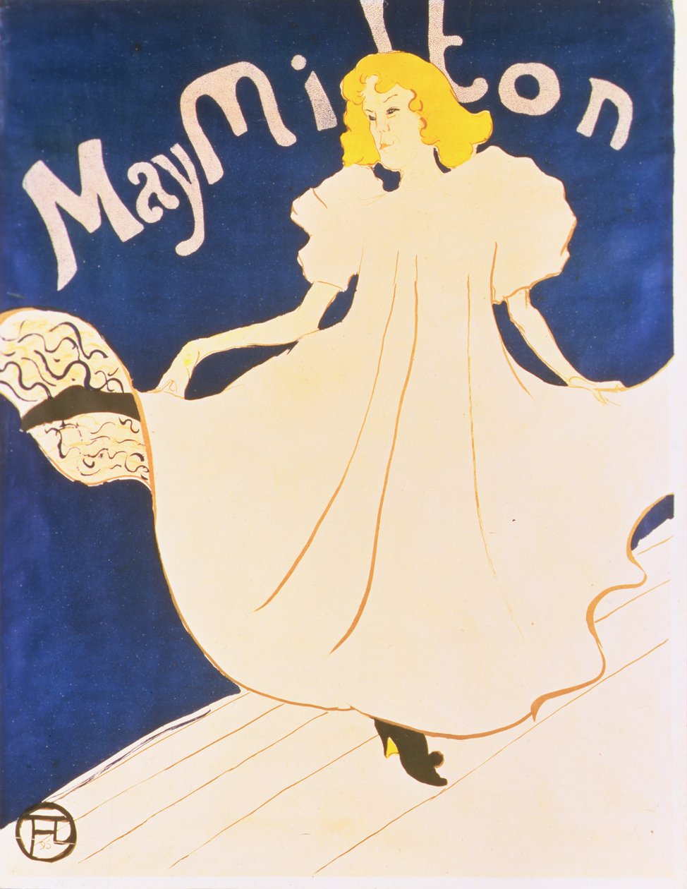 May Milton av Henri de Toulouse-Lautrec