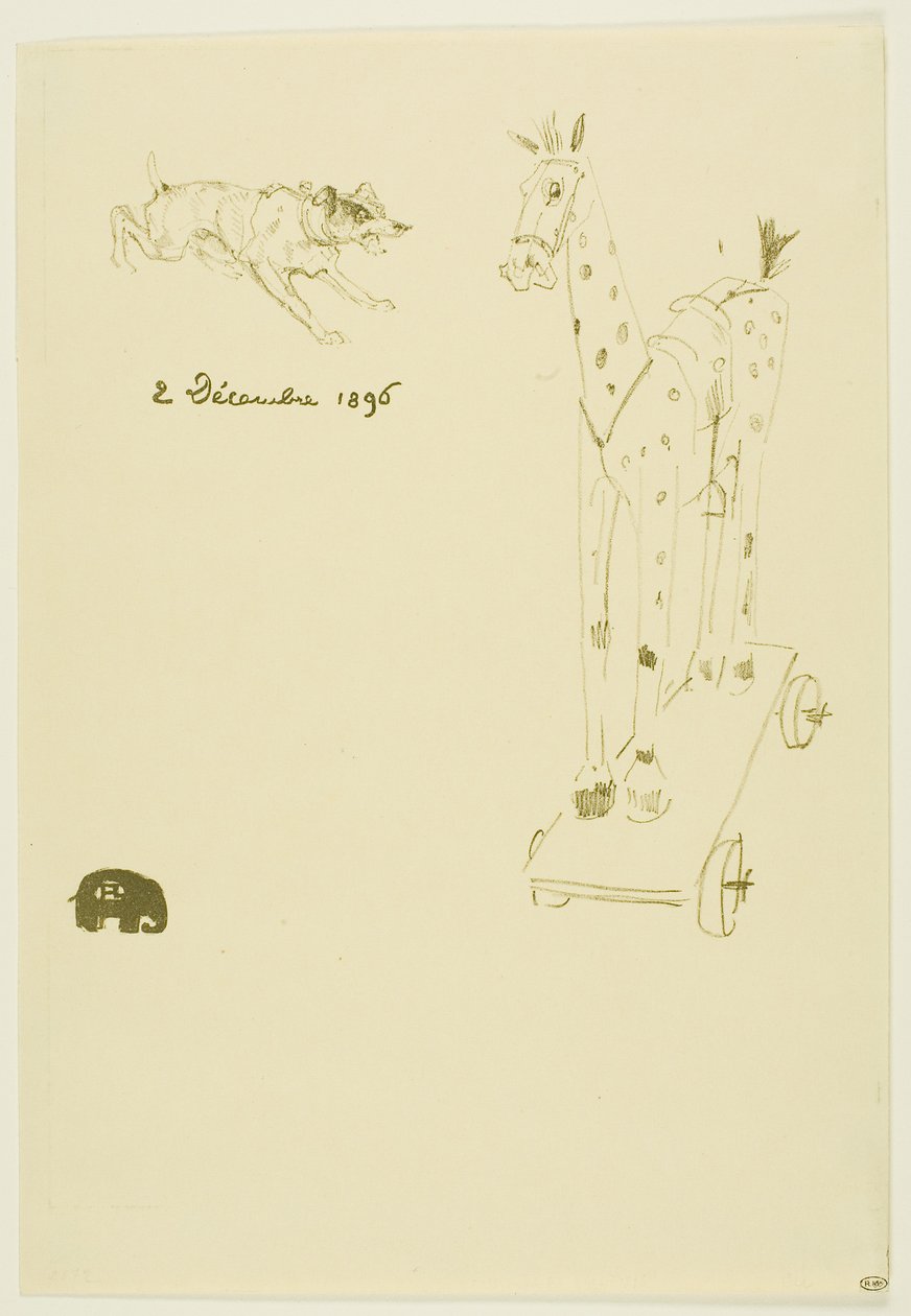 Meny Sylvain av Henri de Toulouse-Lautrec