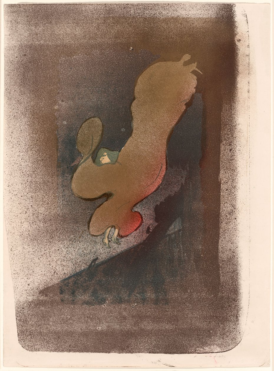 Frøken Loïe Fuller av Henri de Toulouse-Lautrec