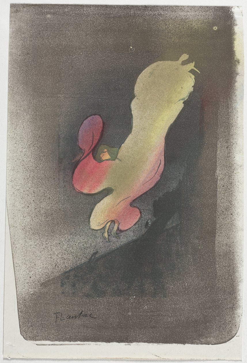 Frøken Loïe Fuller av Henri de Toulouse-Lautrec