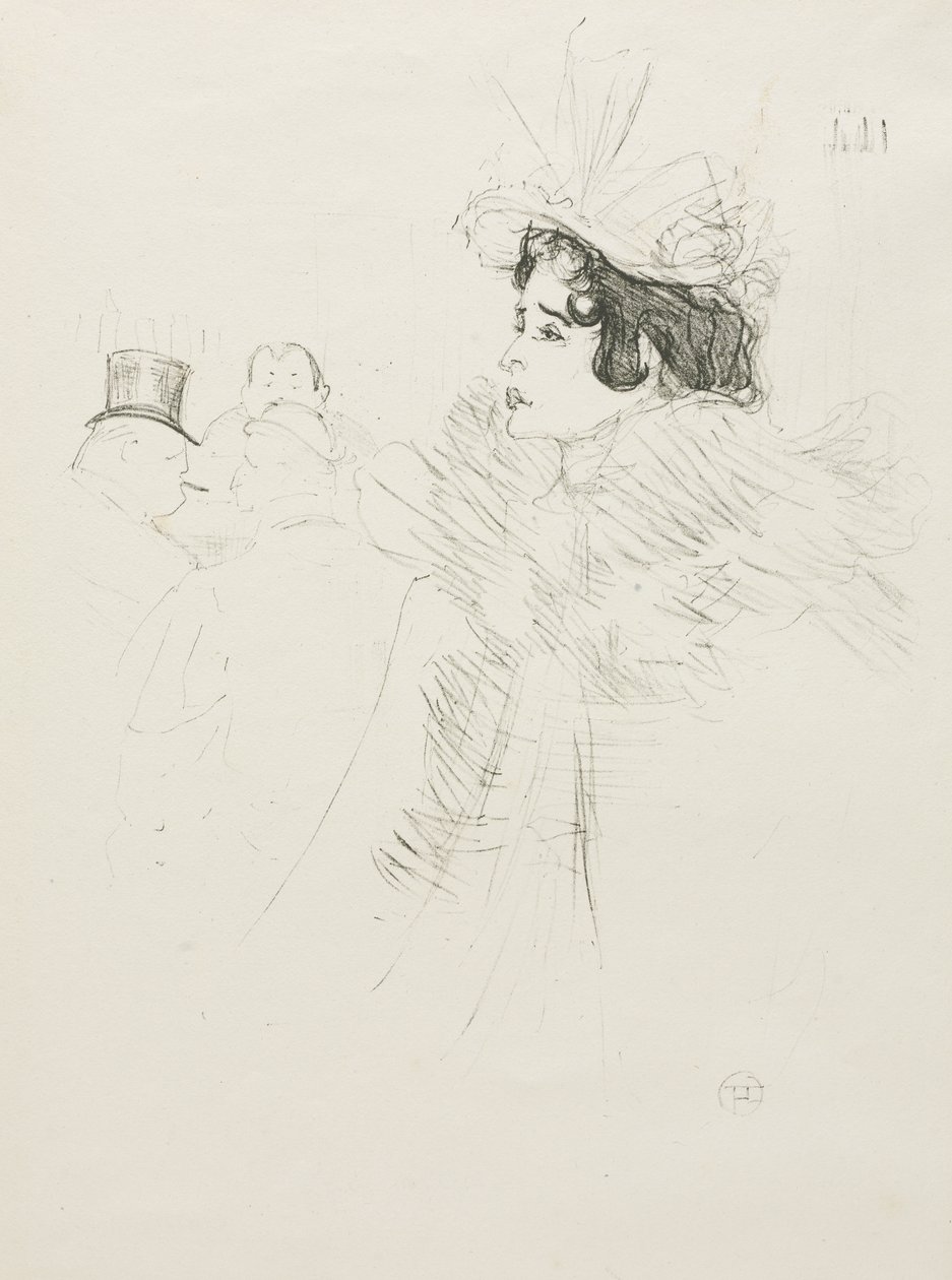 Frøken May Belfort av Henri de Toulouse-Lautrec