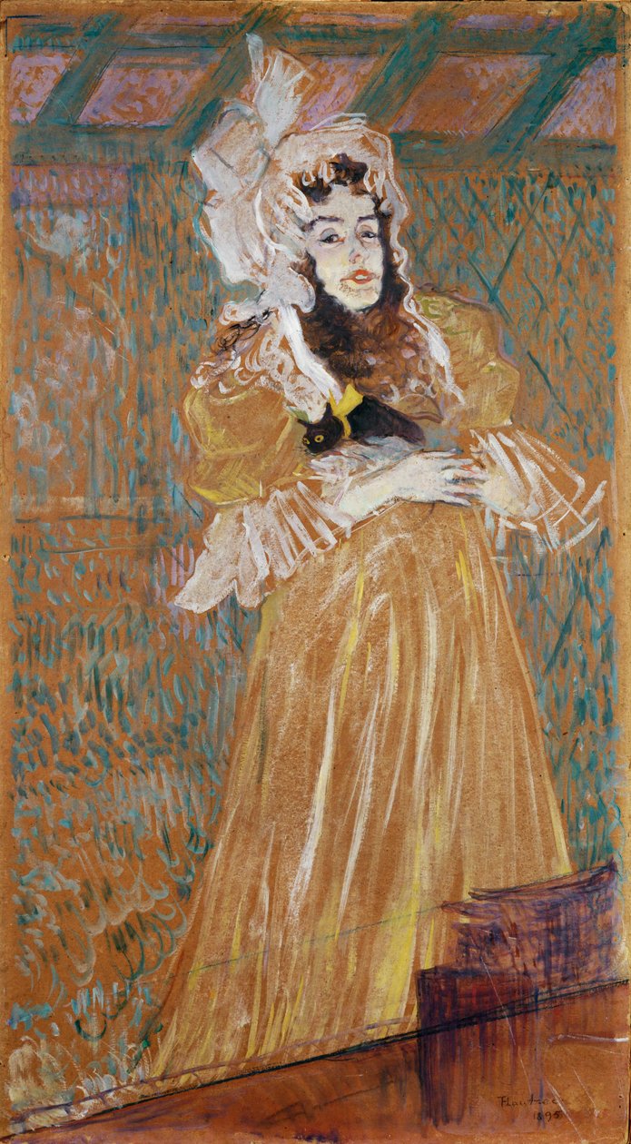 Frøken May Belfort, underholder av Henri de Toulouse-Lautrec
