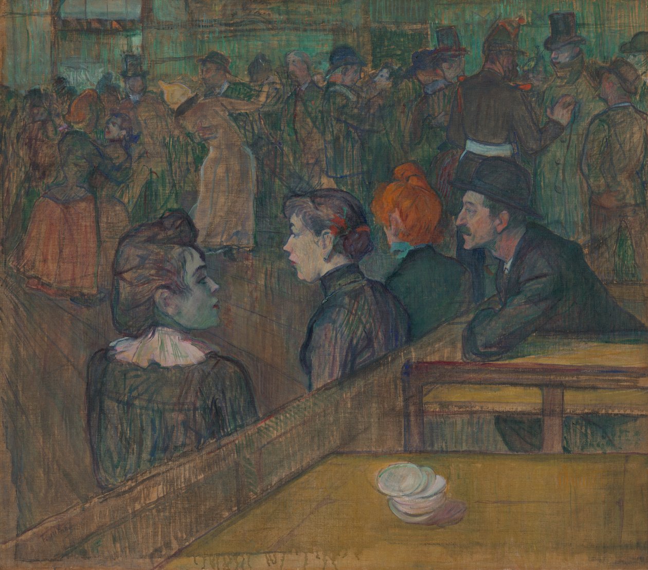 Galette-møllen av Henri de Toulouse-Lautrec