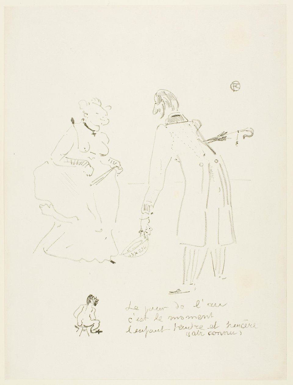 Nyttårshilsen av Henri de Toulouse-Lautrec