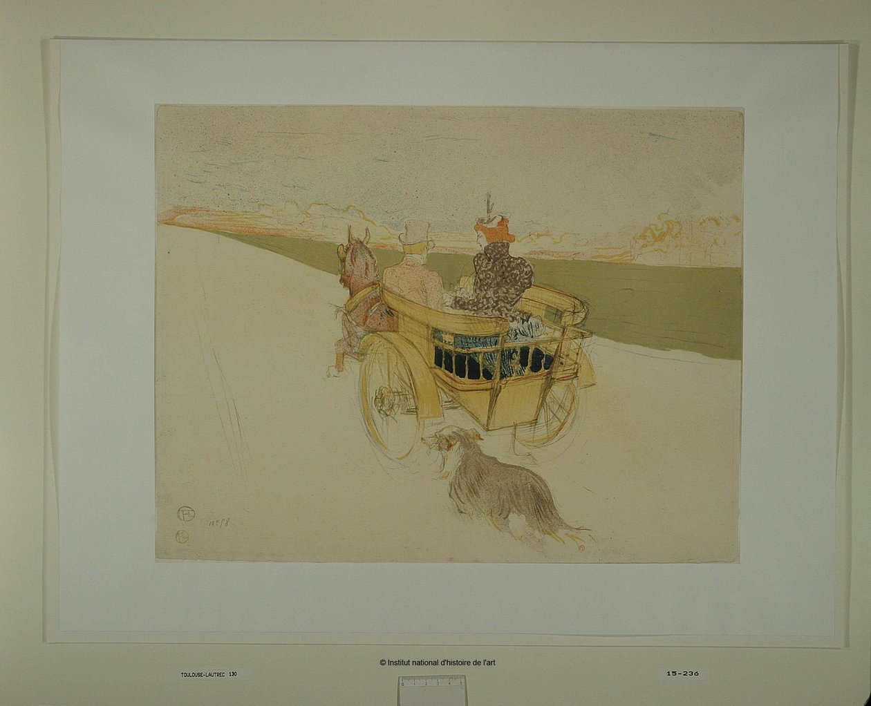 Utflukt på landet av Henri de Toulouse-Lautrec