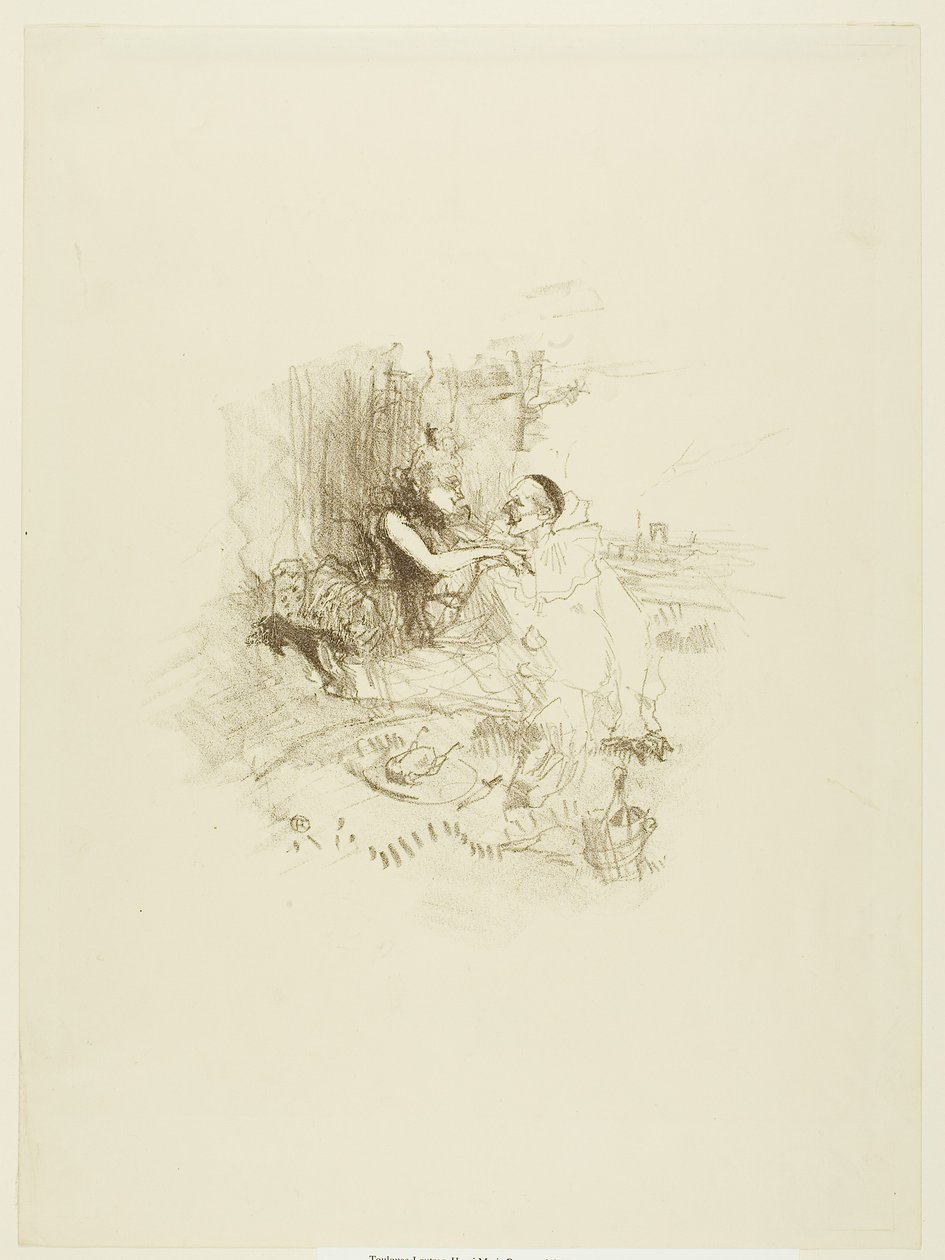 Piknik av Henri de Toulouse-Lautrec