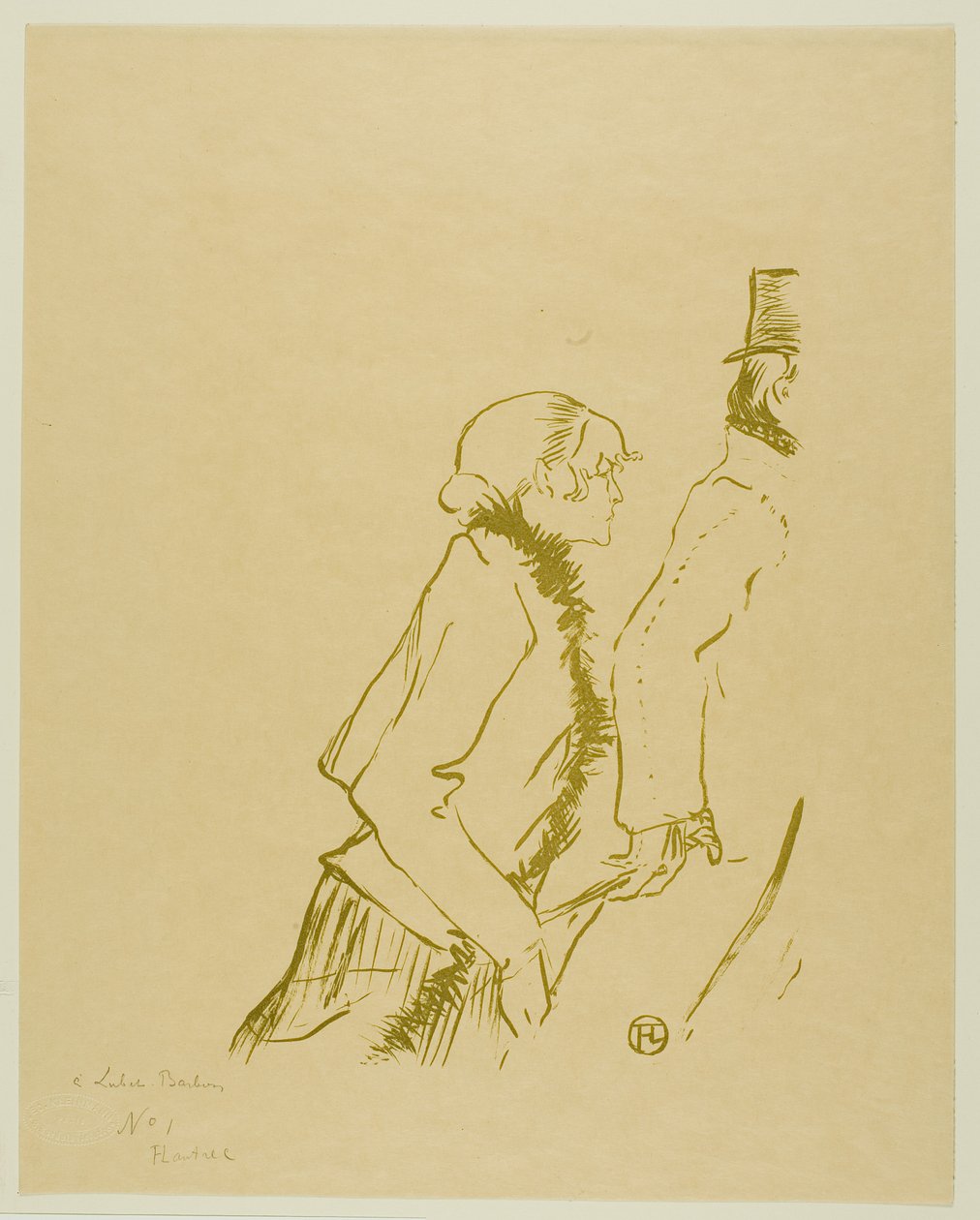 Stakkars Street-walker! av Henri de Toulouse-Lautrec