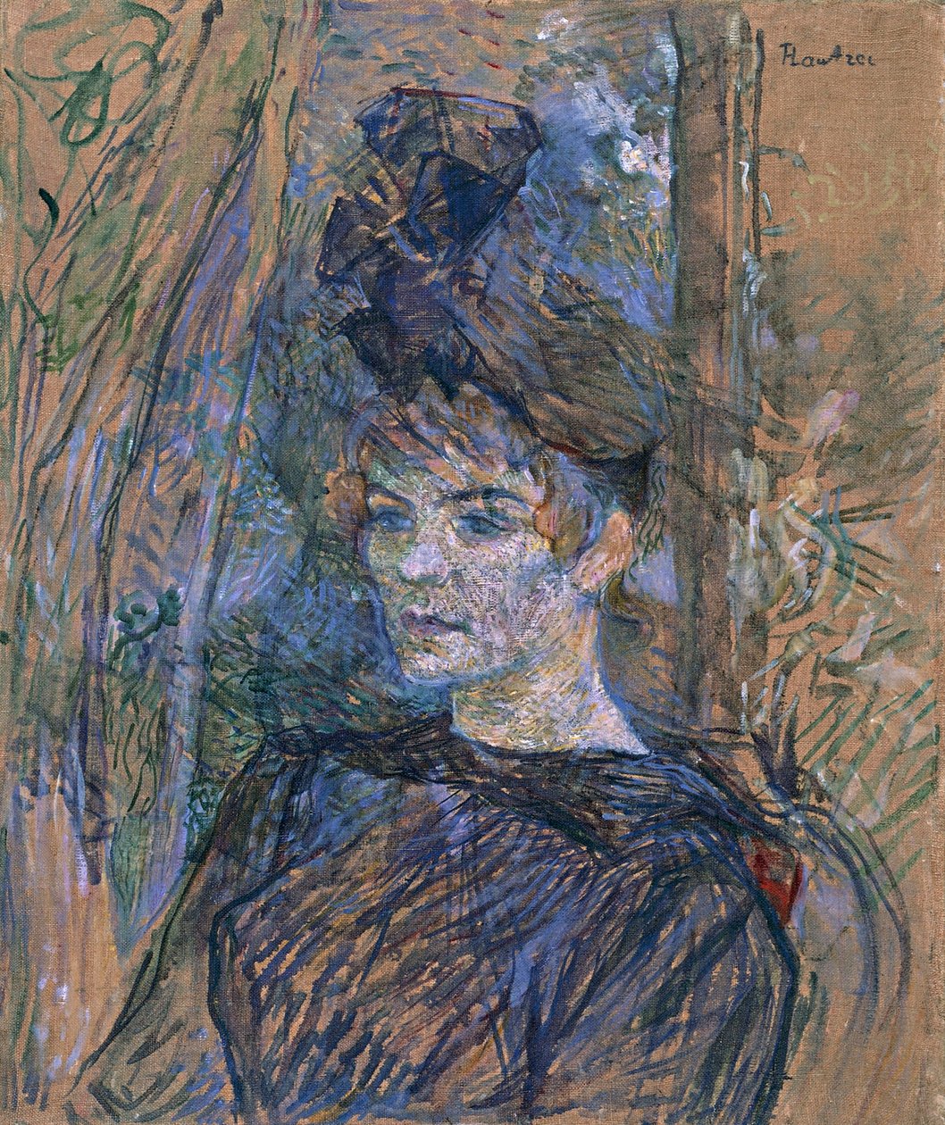 Portrett av Suzanne Valadon av Henri de Toulouse Lautrec