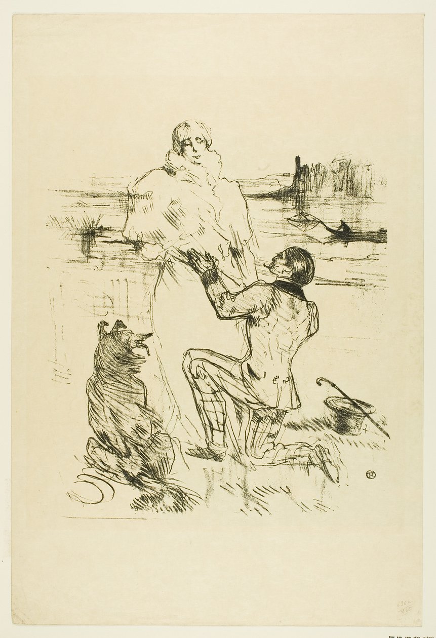 Forslag (første tallerken) av Henri de Toulouse-Lautrec