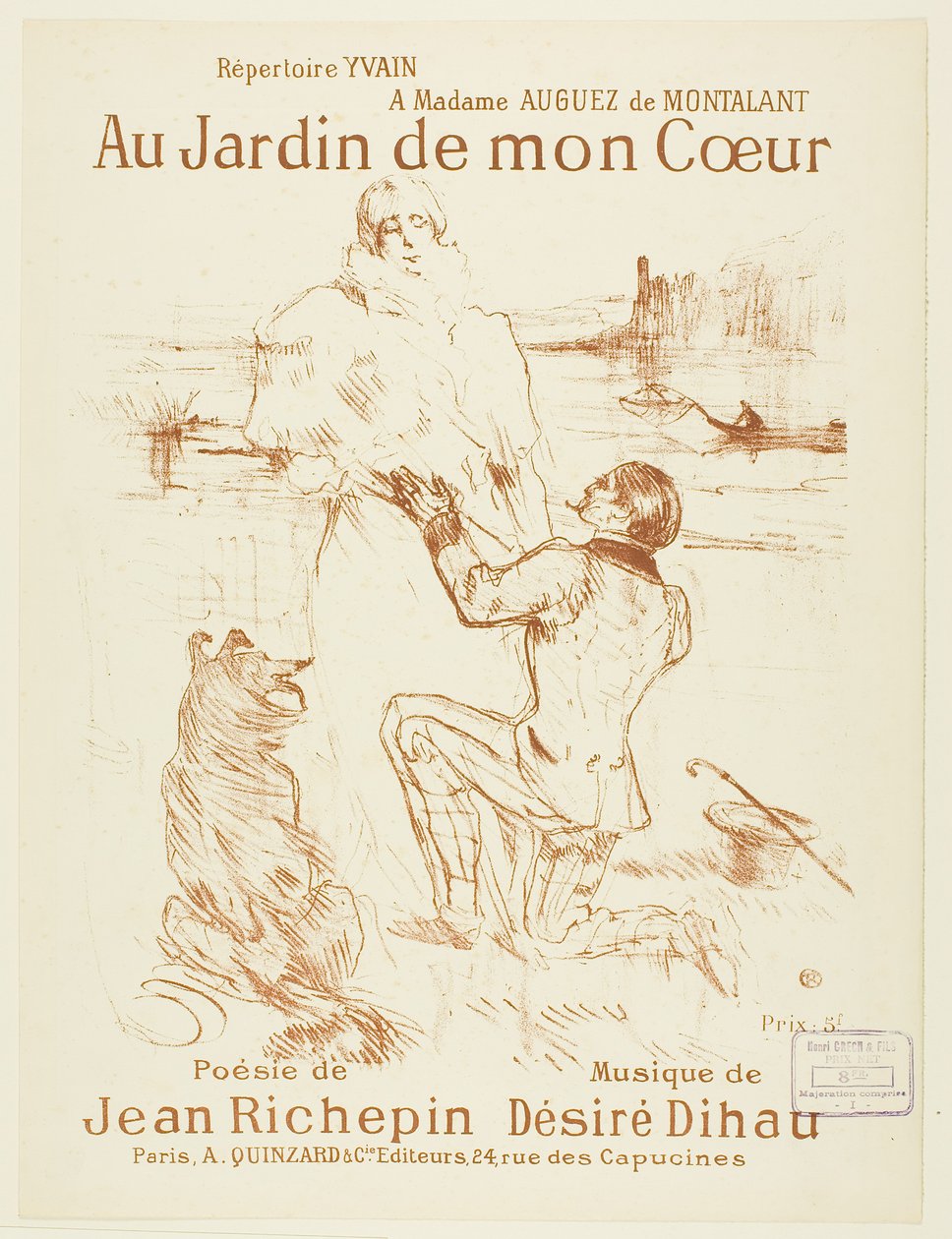 Forslag (første tallerken) av Henri de Toulouse-Lautrec