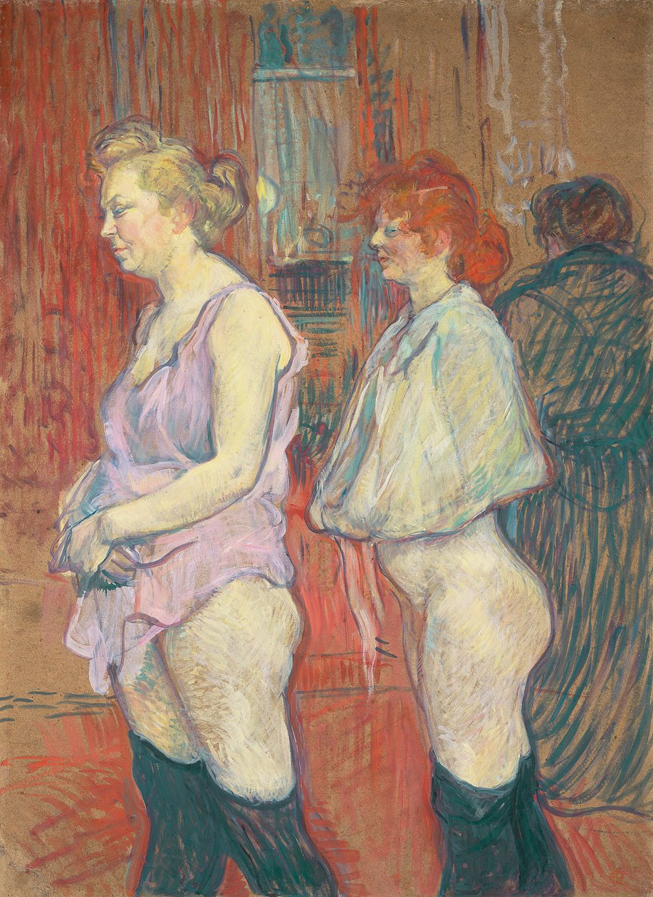 Rue des Moulins av Henri de Toulouse Lautrec