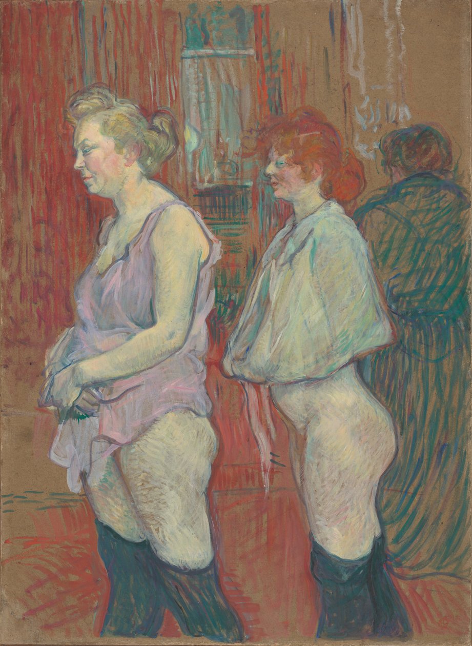 Rue des Moulins, 1894 av Henri de Toulouse-Lautrec