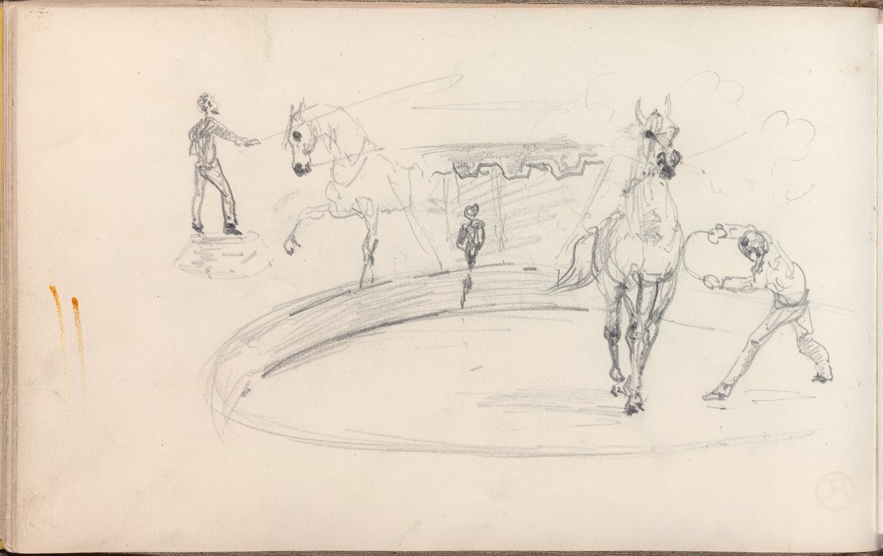Skissebok, 1880 av Henri de Toulouse-Lautrec