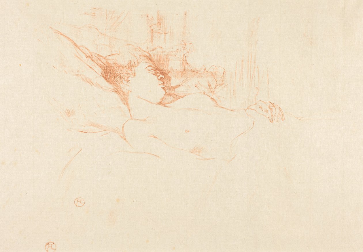 Søvn av Henri de Toulouse-Lautrec