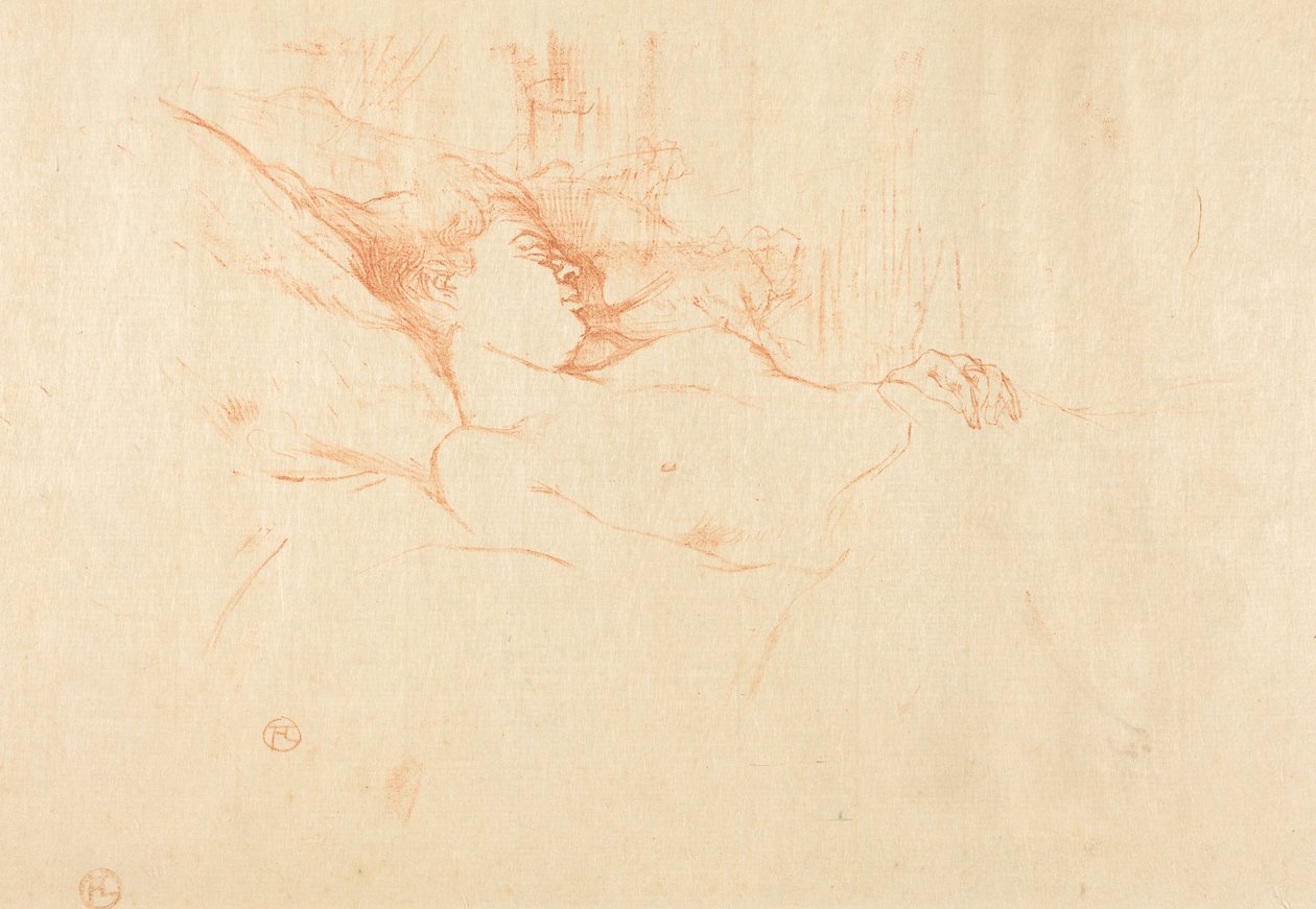 Søvn av Henri de Toulouse-Lautrec
