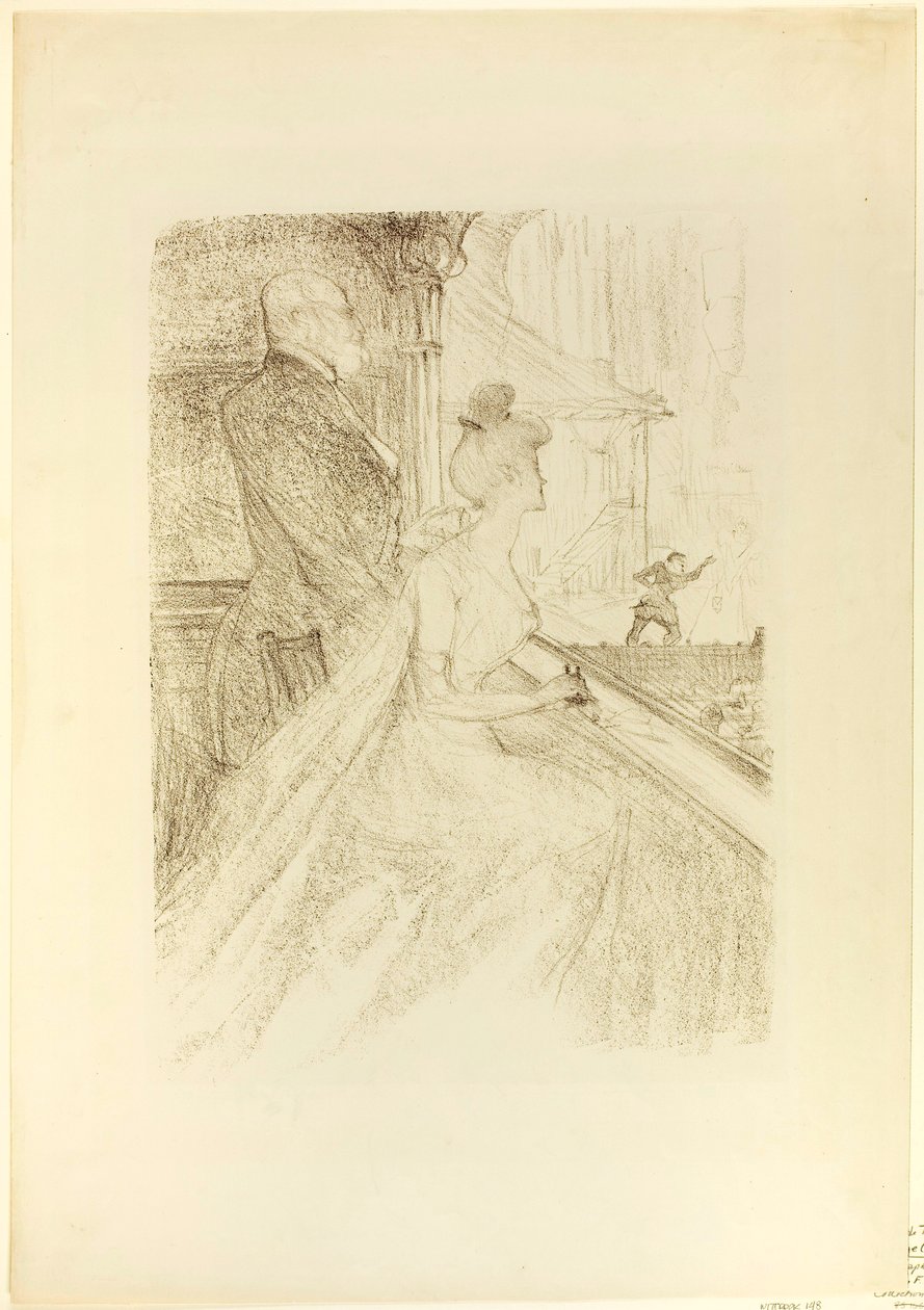 Boksen, Faust av Henri de Toulouse-Lautrec