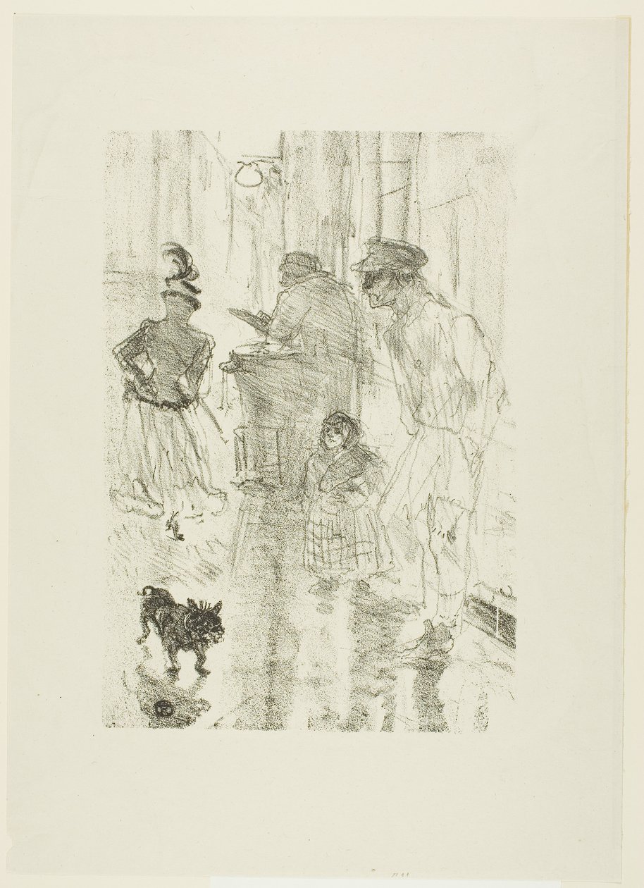 Kastanjeleverandøren av Henri de Toulouse-Lautrec