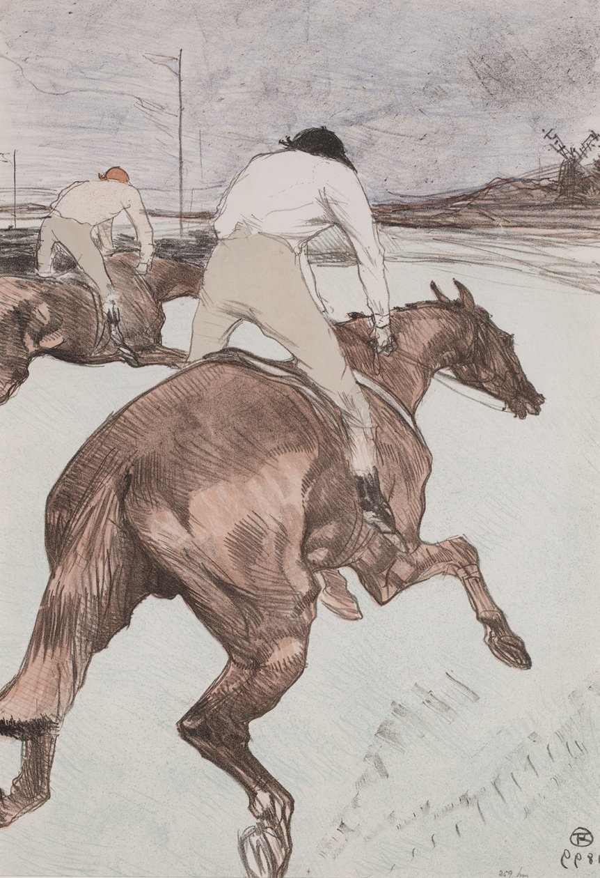 Jockeyen av Henri de Toulouse Lautrec