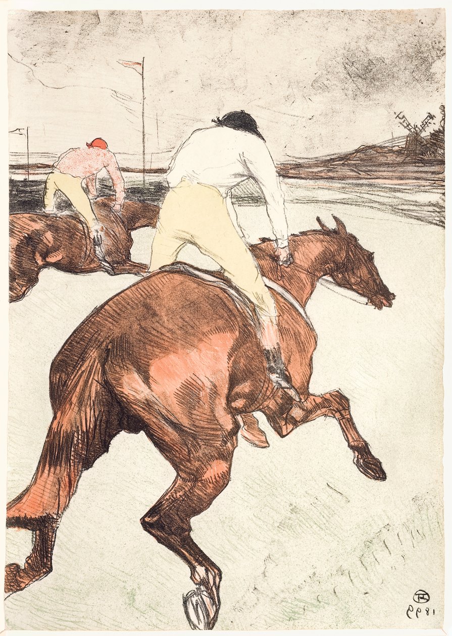 Jockeyen av Henri de Toulouse Lautrec