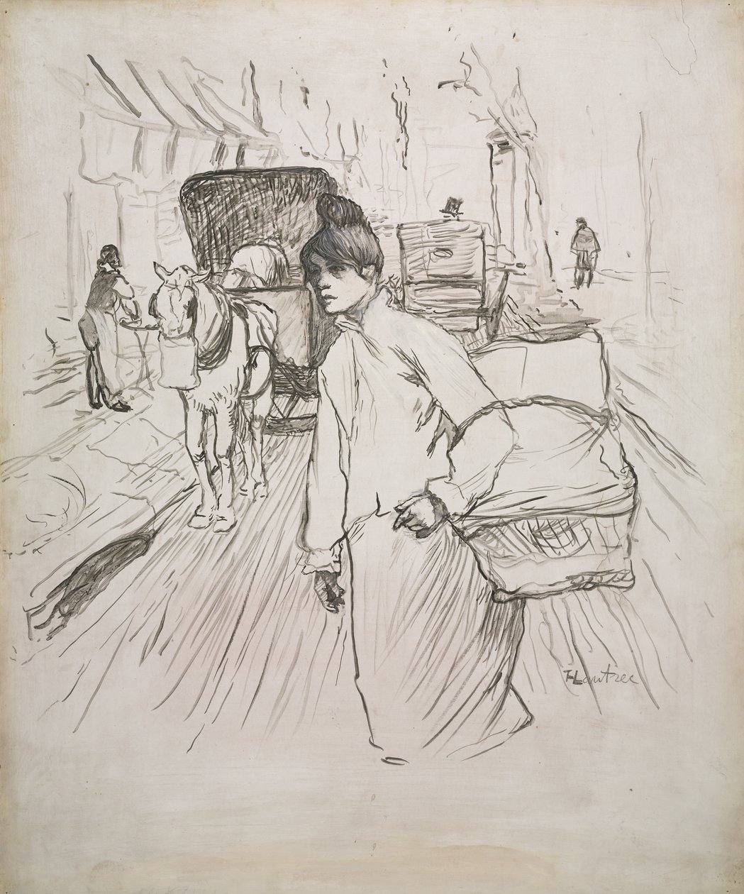 Vaskekonen av Henri de Toulouse-Lautrec