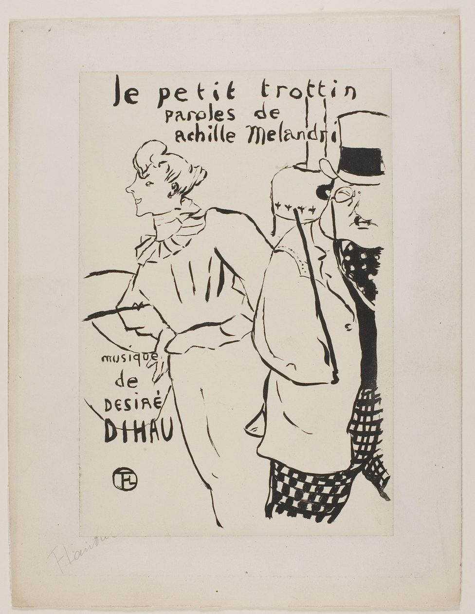 Den lille ærendjenta av Henri de Toulouse-Lautrec